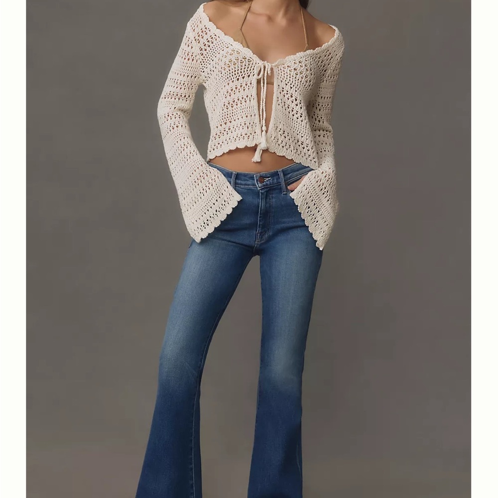 Mother The Weekender Mid-Rise Flare Jean